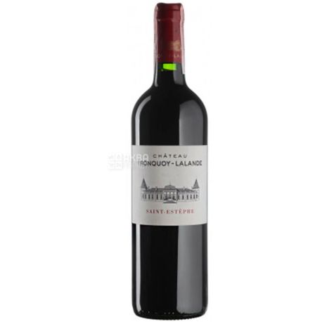 Chateau Tronquoy-Lalande, Dry red wine, 0.375 L
