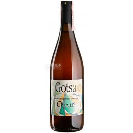 Gotsa Family Wines, Chinuri, Вино біле сухе, 0,75 л
