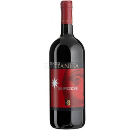 Planeta, Burdese, Dry red wine, 1.5 L
