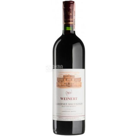 Cabernet Sauvignon Weinert, Вино красное, сухое, 0,75 л