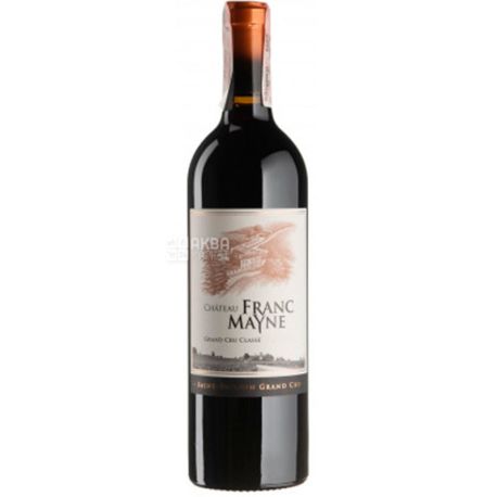 Chateau Franc-Mayne, Вино красное сухое, 0,75 л