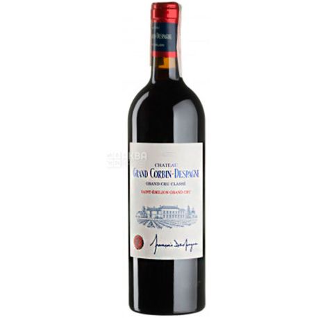 Chateau Grand Corbin-Despagne, Вино красное сухое, 0,75 л