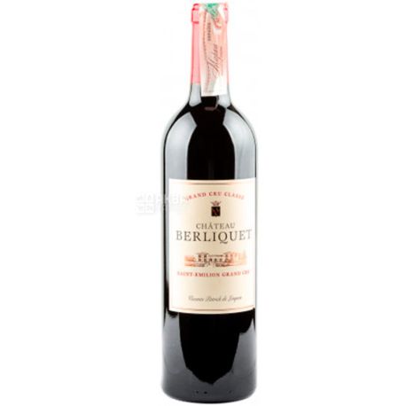 Chateau Berliquet, Вино червоне сухе, 0,75 л