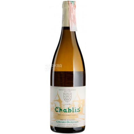 Gerard Duplessis, Chablis, Вино біле сухе, 0,75 л