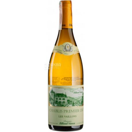Billaud-Simon, Chablis 1-er Cru Les Vaillons, Dry white wine, 0.75 L