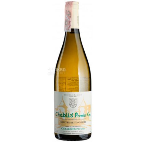 Gerard Duplessis, Chablis 1er Cru Montee de Tonnerre, Вино біле сухе, 0,75 л
