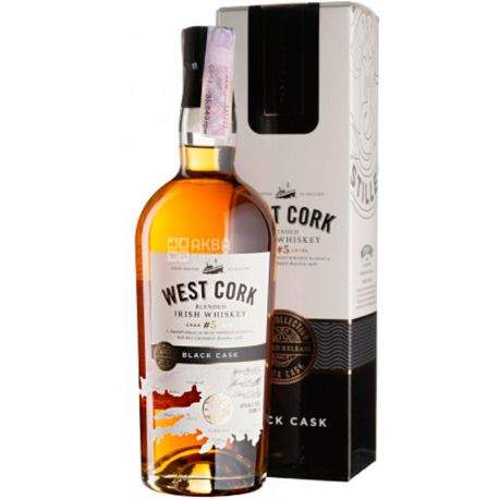 West Cork, Black Cask, Виски, 0,7 л