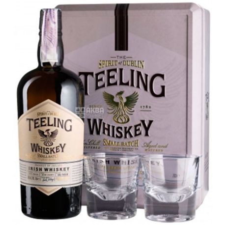 Teeling, Small Batch + 2 glasses, Віскі, 0,7 л