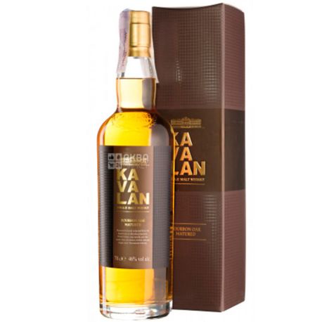 Kavalan, Ex-Bourbon Oak, Single Malt Whiskey, 0.7 L
