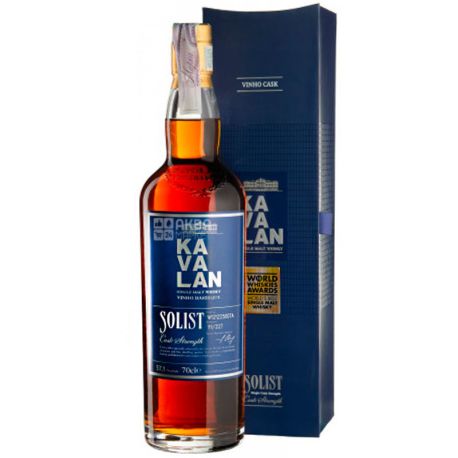 Kavalan, Vinho Barrique, Виски односолодовый, 0,7 л