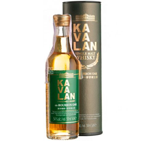 Kavalan, Ex-Bourbon Cask, Виски односолодовый, 0,05 л