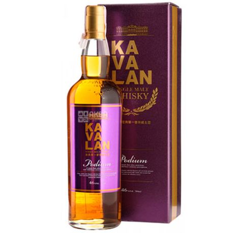 Kavalan, Podium, Віскі односолодовий, 0,7 л