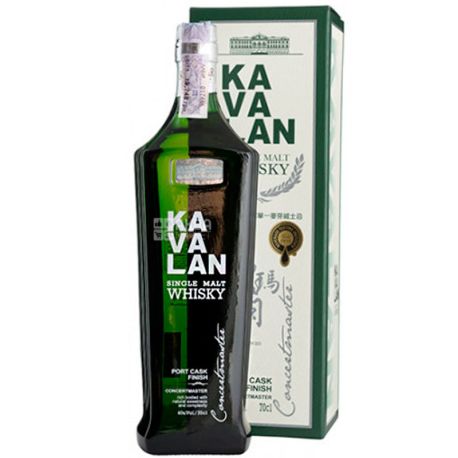 Kavalan, Port Cask Finish, Виски односолодовый, 0,7 л