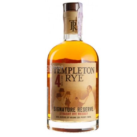 Templeton Rye, Whiskey, 0.7 L