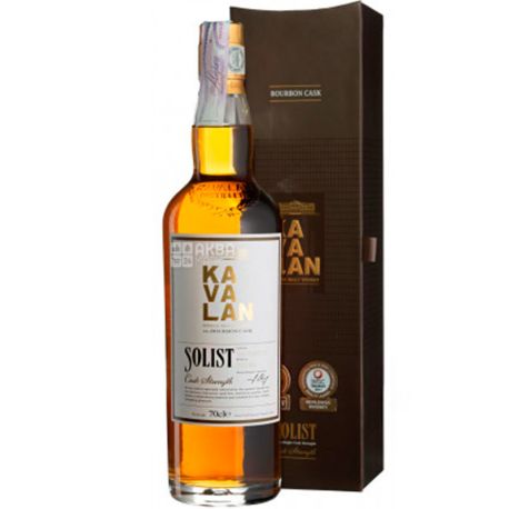 Kavalan, Ex-Bourbon Cask, Single Malt Whiskey, 0.7 L