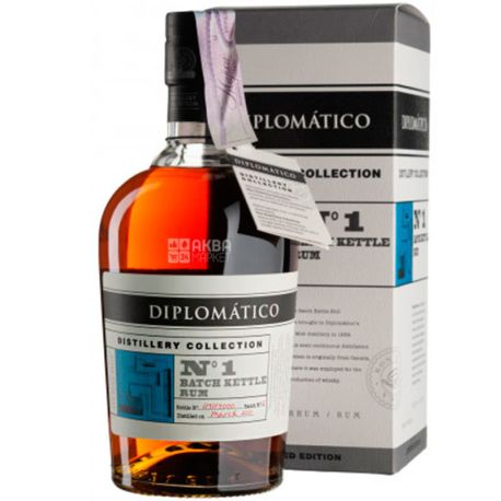 Diplomatico, Distillery Collection #1 Batch Kettle, Ром, 0,7 л