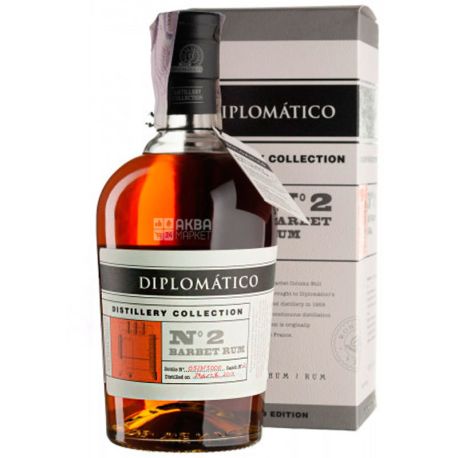 Diplomatico, Distillery Collection # 2 Barbet, Rum, 0.7 L