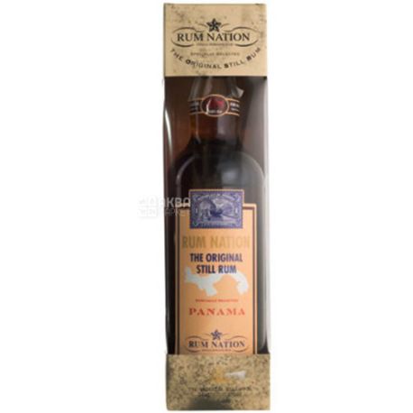 Rum Nation, Panama 18 y.o, Ром, 0,7 л