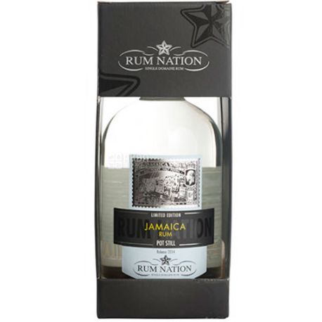 Rum Nation, Jamaica Pot Still, Ром крепкий, 0,7 л