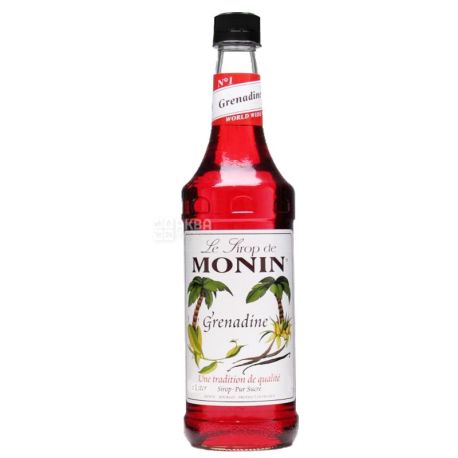 Monin Grenadines, Sirop Grenadine, 1 l, glass