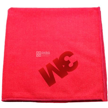 ZM, 36x36 cm, Professional napkin, Microfiber, red