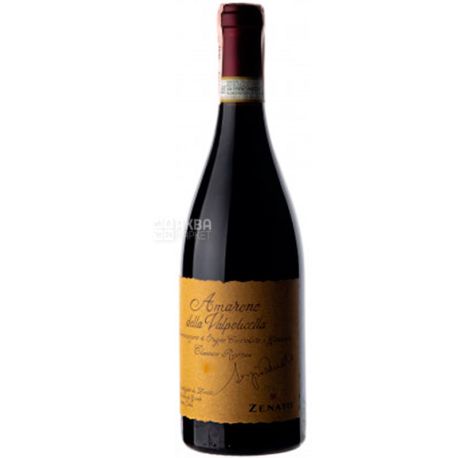 Zenato, Amarone della Valpolicella Riserva Sergio, Вино червоне сухе, 0,75 л