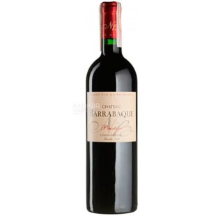  Chateau Barrabaque Prestige, Вино красное сухое, 0,75 л