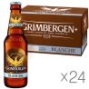 Grimbergen blanсhе, Упаковка 24 шт. х 0,33 л, Гримберген, Пиво світле нефільтроване, скло