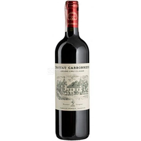 Chateau Carbonnieux Rouge, Dry red wine, 0.75 L