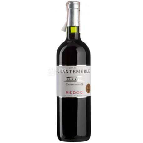 Chateau Chantemerle, Вино красное сухое, 0,75 л