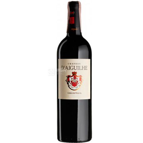 Chateau d'Aiguilhe, Вино червоне сухе, 0,75 л