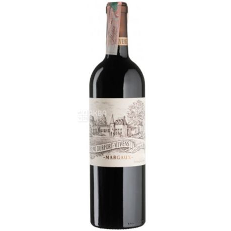 Chateau Durfort-Vivens, Вино червоне сухе, 0,75 л