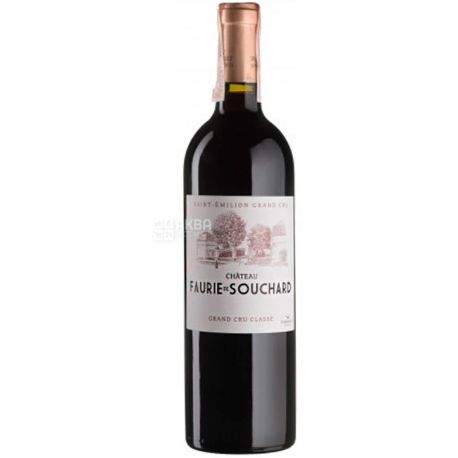 Chateau Faurie De Souchard, Вино червоне сухе, 0,75 л