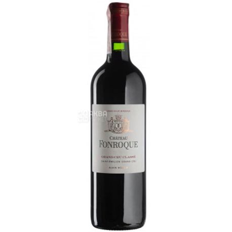 Chateau Fonroque, Вино червоне сухе, 0,75 л