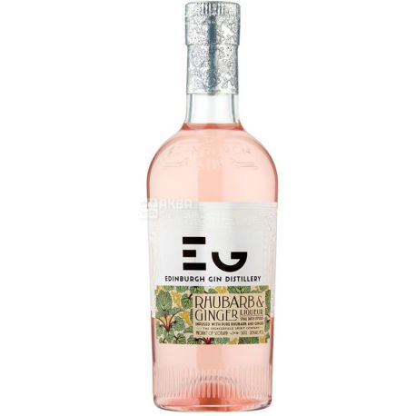 Edinburgh Gin, Rhubarb Ginger liqueur, Ликер, 0,5 л