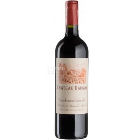 Chateau Daugay, Вино червоне сухе, 0,75 л