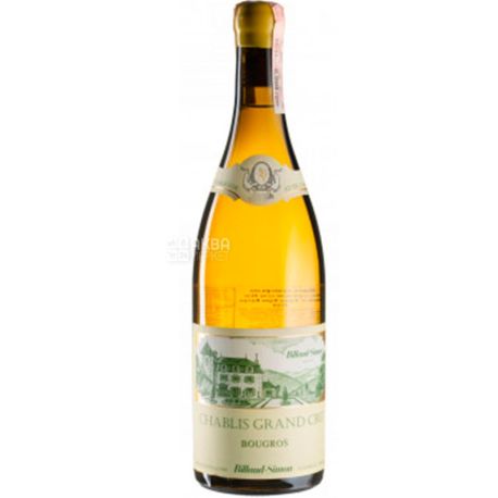 Billaud-Simon, Chablis Grand Cru Bougros, Dry white wine, 0.75 L