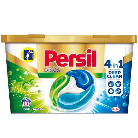 Persil Discs Color Deep Clean, 11 шт., Гель для стирки универсальные