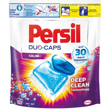 Persil Експерт Колор, 36 шт, Дуо Капсули для прання, автомат