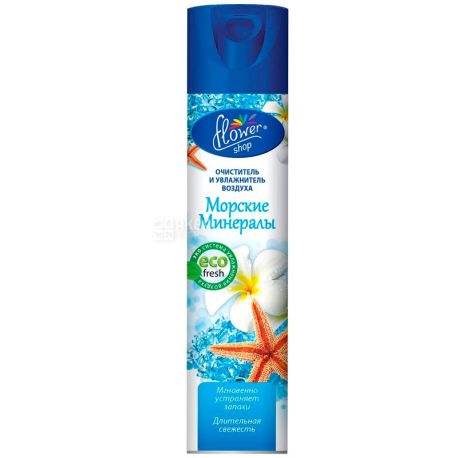 Flower Shop, Eco Fresh, 300 ml, Air freshener and humidifier, Marine minerals