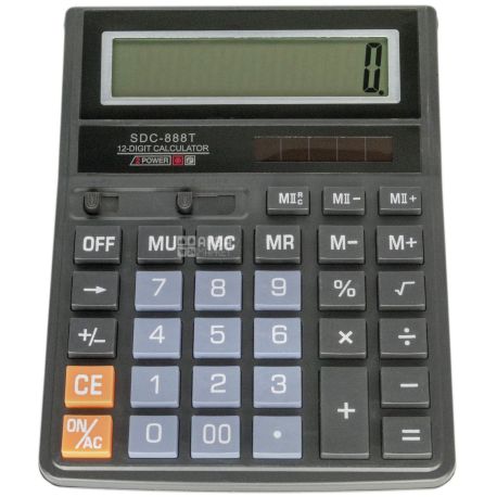 Citizen SDC-888Т, Калькулятор настольный, 158x203x31 мм