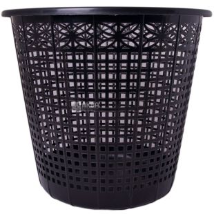 Buromax, Корзина пластиковая, черная, 8 л