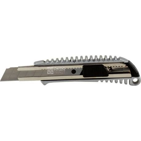 Buromax, metal utility knife, 18 mm