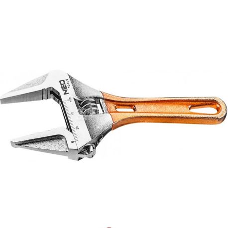 Neo Tools, Ключ разводной с диапазоном 0-43 мм, 15,6 см