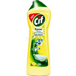 Cif, 250 мл, Крем для чищення, універсальний, Лимон