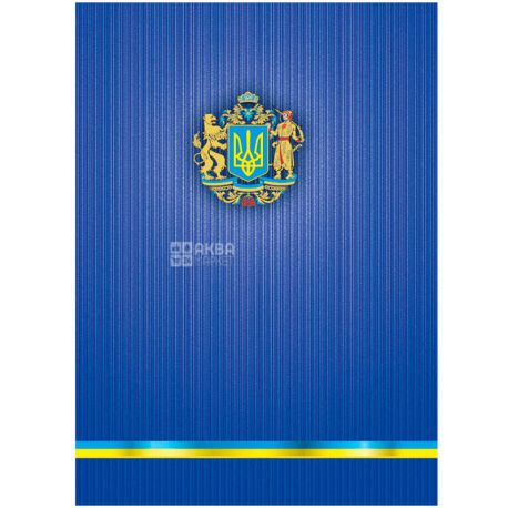 Buromax, Книга канцелярська Українська символіка, А4, 96 л, клітина
