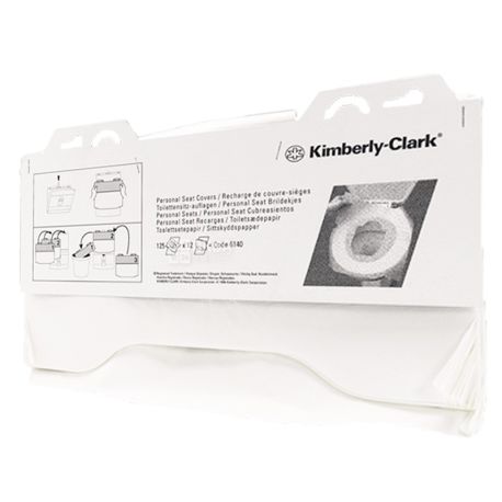 Kimberly-Clark, 125 шт., Накладки для унитаза гигиенические Кимберли-Кларк 