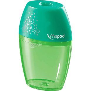 Maped Shaker, Точилка для карандашей с контейнером, пластиковая, в ассортименте