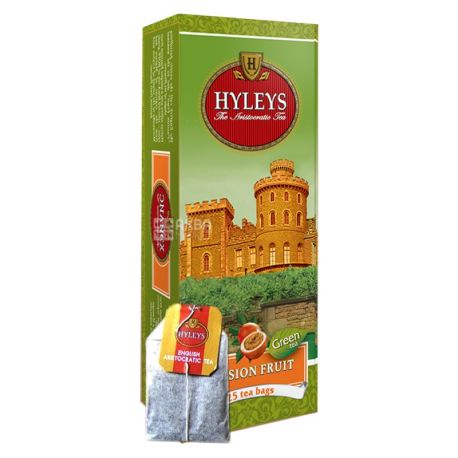 Hyleys Passion Fruit Tea, 25 пак, Чай зелений Хейліс Пешн Фрут Ті, Плід пристрасті, Маракуйя
