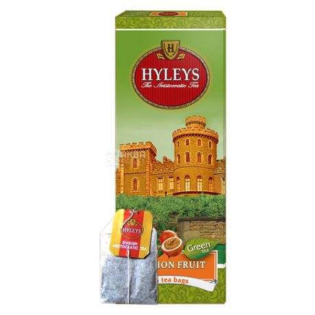 Hyleys Passion Fruit Tea, 25 пак, Чай зеленый Хэйлис Пэшн Фрут Ти, Плод страсти, Маракуйя